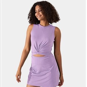 halara In My Feels Tie-Up Tank Dress XL